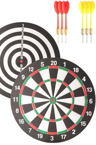 Delta Dart Seti (6x6 Gr İğne Uçlu Ok+15" Tahta) Sde159
