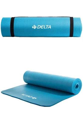 Delta 180x60x1 Cm Foam Pilates Minderi - Yoga Matı Mavi Tnf907