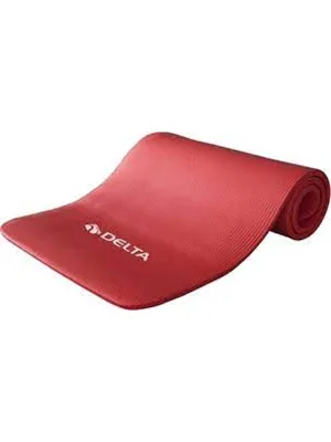 Delta 180x60x1.5 Cm Foam Pilates Minderi - Yoga Matı Kırmızı Mft328