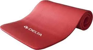 Delta 180x60x1.5 Cm Foam Pilates Minderi - Yoga Matı Kırmızı Mft328