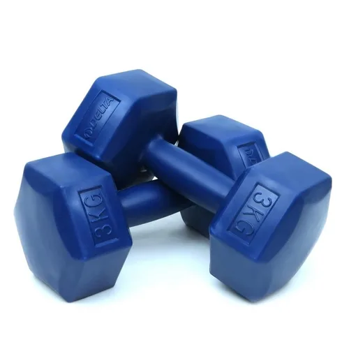 Delta 3 Kg Plastik Dumbbell(dambıl) 2"li Mavi Bdc633