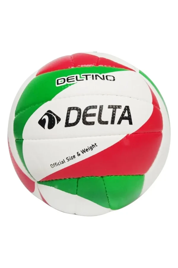 Delta Deltıno Voleybol Topu No:5 Kırmızı-yeşil-beyaz
