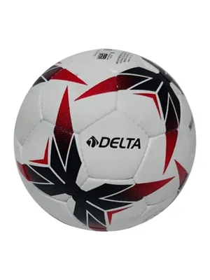 Delta Movımento Futbol Topu No:5 Kırmızı-siyah-beyaz