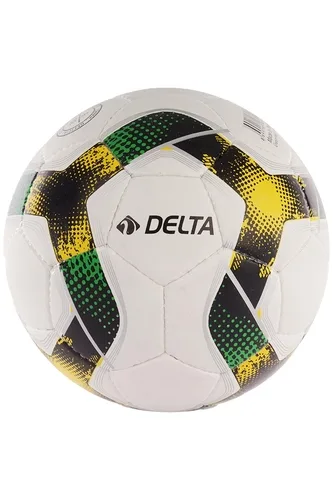 Delta Castello Futbol Topu No:5 Yeşil-sarı-siyah