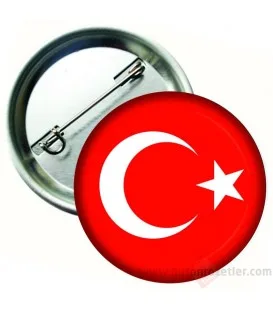 Vatan Çanta Rozeti Türk Bayrağı Vt360
