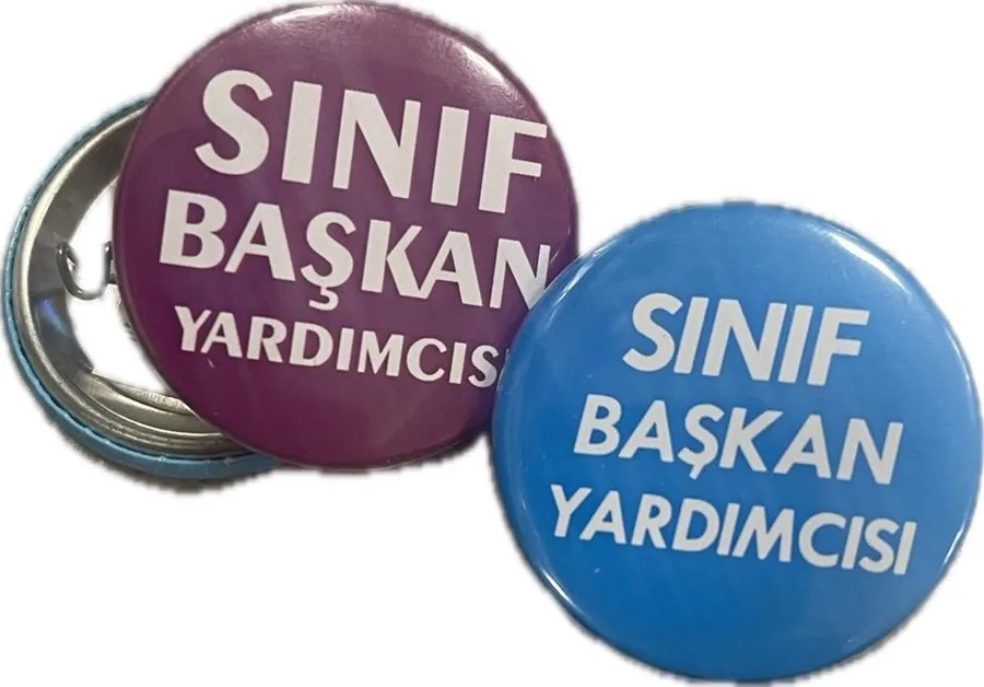Vatan Çanta Rozeti Sınıf Başkan Yardımcısı