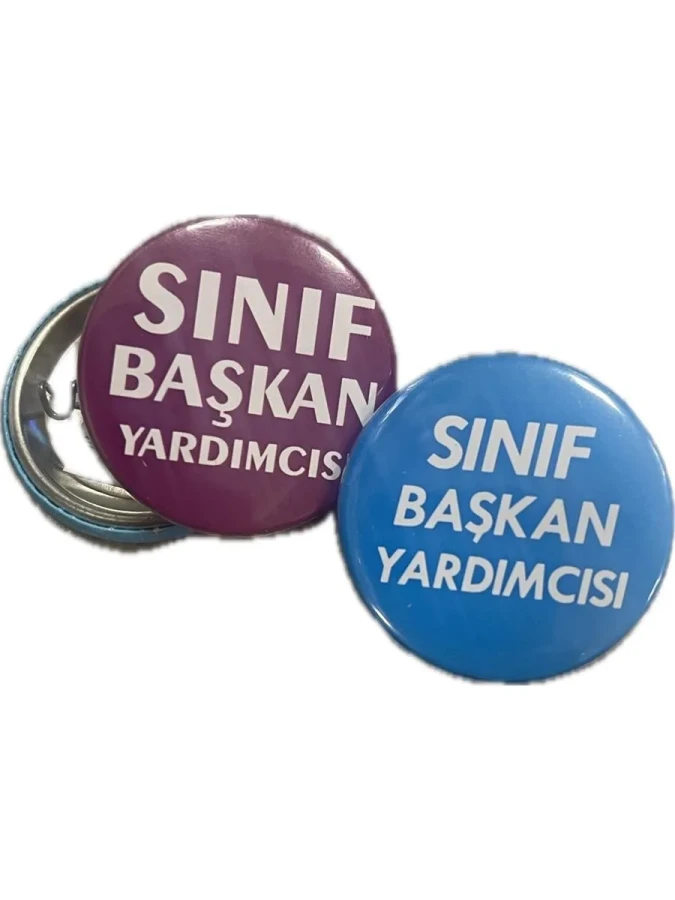 Vatan Çanta Rozeti Sınıf Başkan Yardımcısı