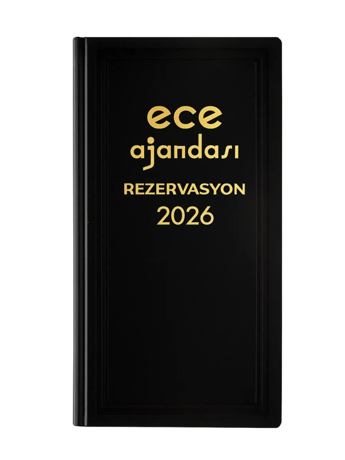Ece 17x33 Rezervasyon Ajandası Avrasya (2026)