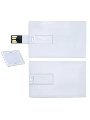 Oem 32 Gb Usb 2.0 Kartvizit Usb Bellek Beyaz