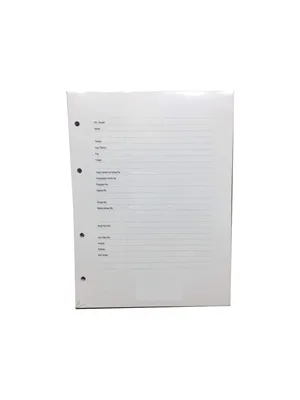 Dilman A4 Cari Hesap Klasörü Yedeği