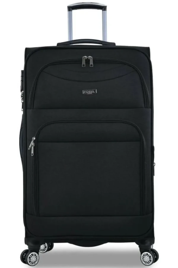 Fossil 012 Kumaş Büyük Boy Valiz Siyah 012-01