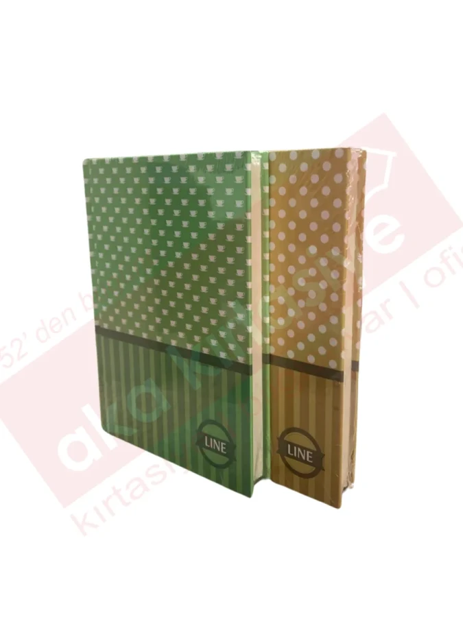 Elma Line 14x20 Sert Kapak Defter Çizgili 120yp Mbh01-yes