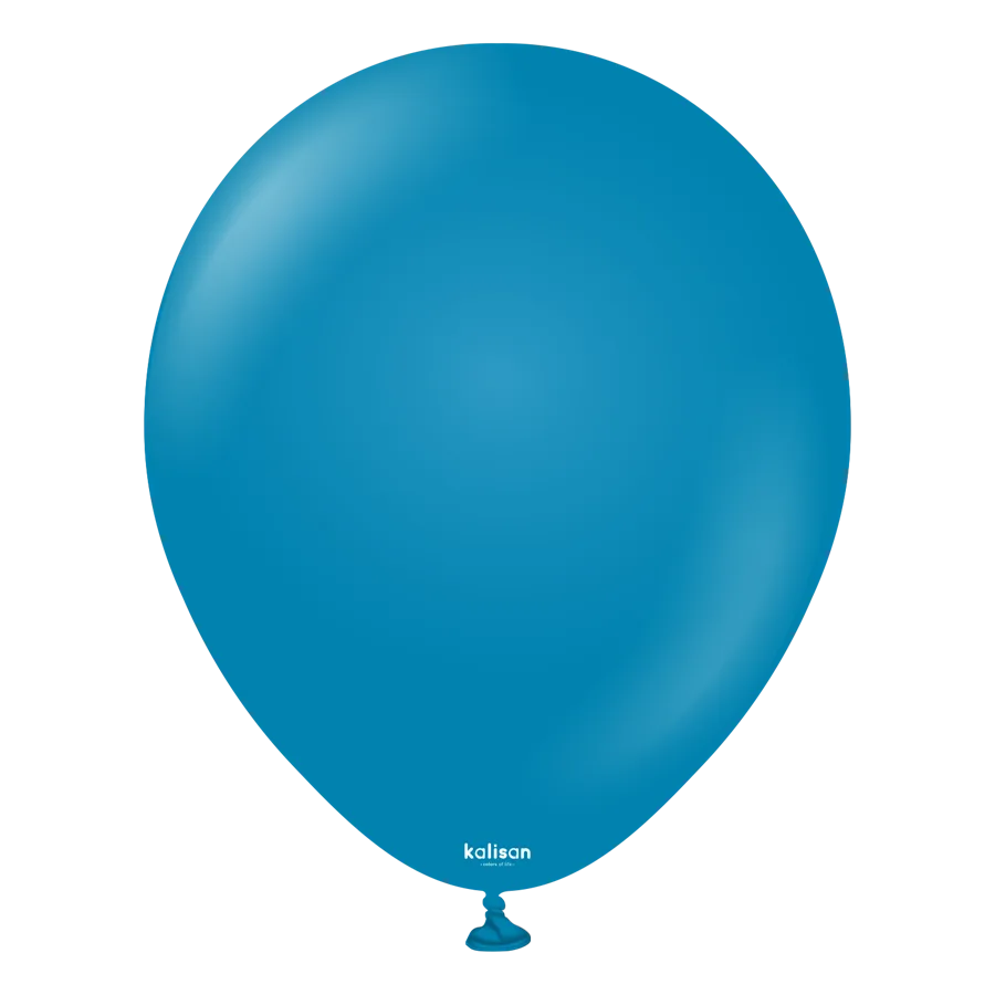 Kalisan 12" Retro Balon 10"lu Derin Okyanus 11280034