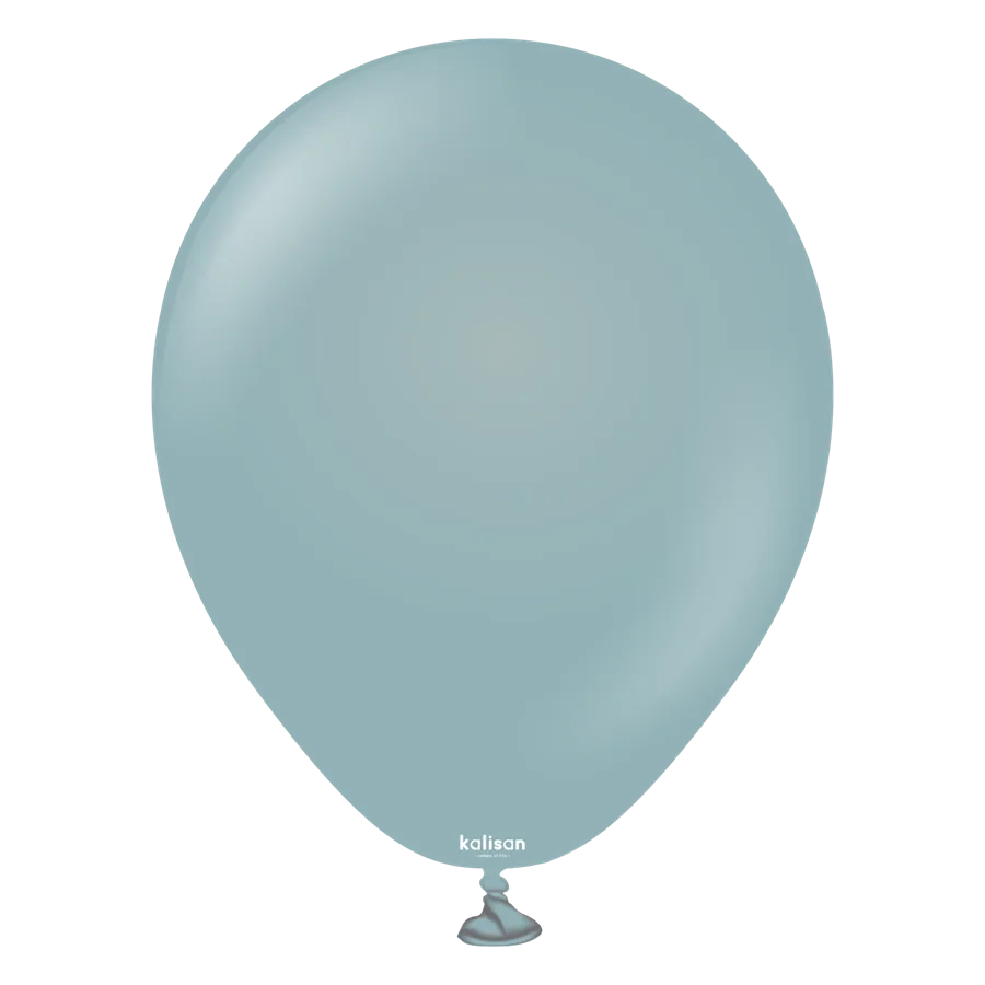Kalisan 12" Retro Balon 10"lu Fırtına Mavisi 11280054