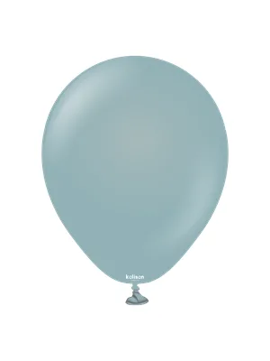 Kalisan 12" Retro Balon 10"lu Fırtına Mavisi 11280054