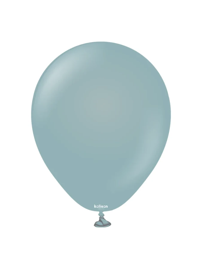 Kalisan 12" Retro Balon 10"lu Fırtına Mavisi 11280054