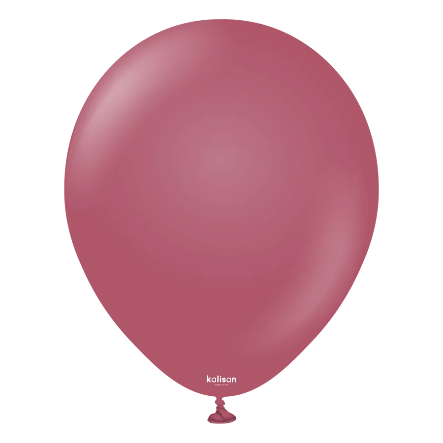 Kalisan 12" Retro Balon 10"lu Yaban Çileği 11280124