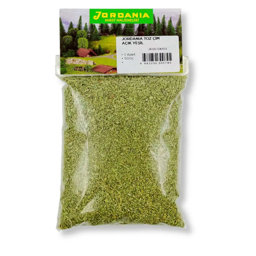 Jordania 50 Gr Toz Çim Açık Yeşil Je00-04103