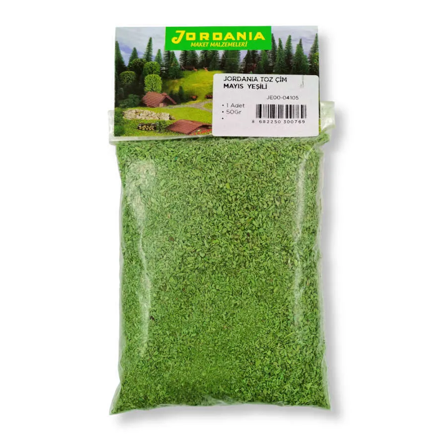 Jordania 50 Gr Toz Çim Mayıs Yeşili Je00-04105