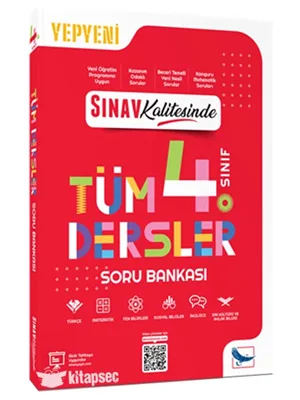 Sınav Yay.-4.sınıf Tüm Dersler Soru Bankası 2324