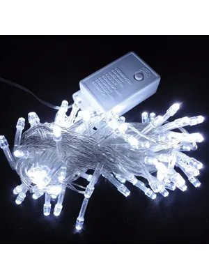 Nedi 8 Mt 100 Ampul Led Işık Beyaz Jm45\10066