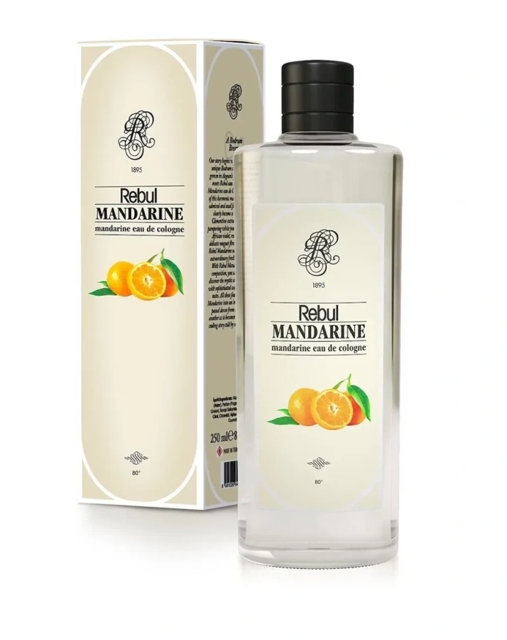 Rebul 250 Ml Kolonya Cam Şişe Mandarine