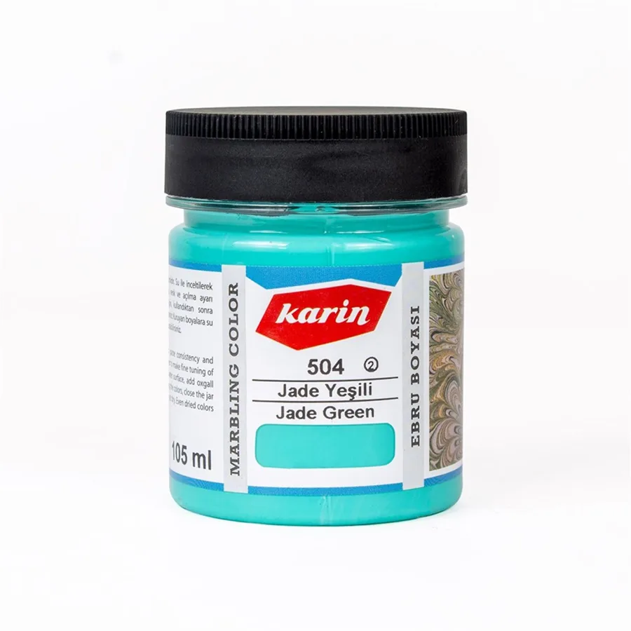 Karin Ebru Boyası 105 Cc Jade Yeşili 504