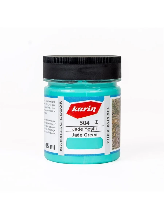 Karin Ebru Boyası 105 Cc Jade Yeşili 504