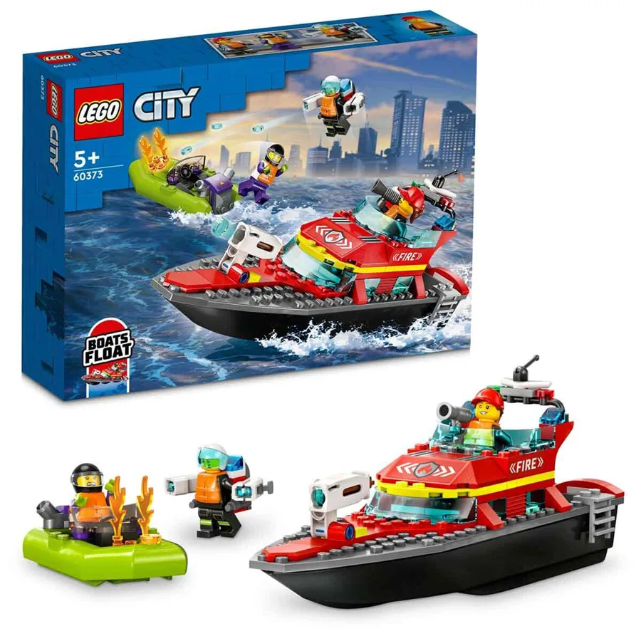 Lego City İtfaiye Kurtarma Teknesi Lsc60373