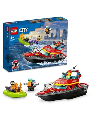 Lego City İtfaiye Kurtarma Teknesi Lsc60373