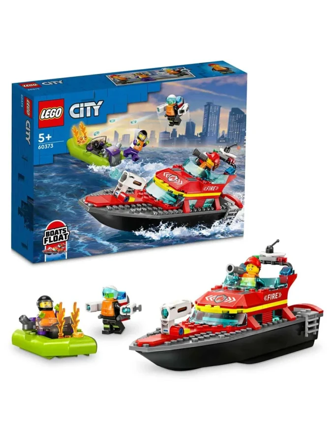 Lego City İtfaiye Kurtarma Teknesi Lsc60373