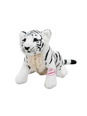 Selay 32 Cm Peluş Oturan Kaplan Gri 1335