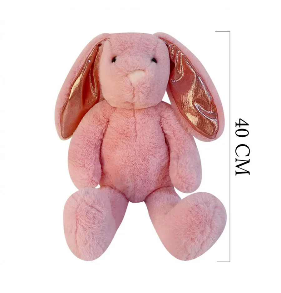 Selay 40 Cm Peluş Nordik Tavşan Pembe 1552