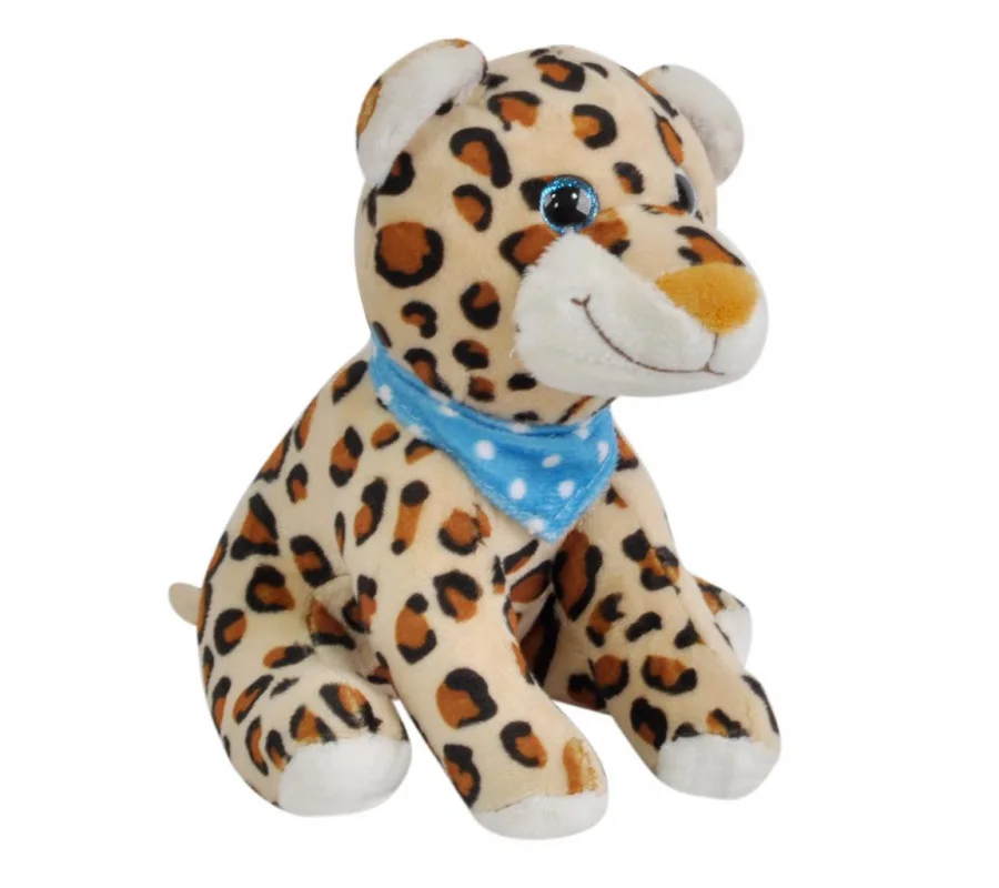 Selay 15 Cm Peluş Leopar Karma 2030