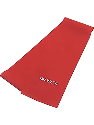 Delta 15x120 Cm Pilates Bandı Kırmızı Eky406