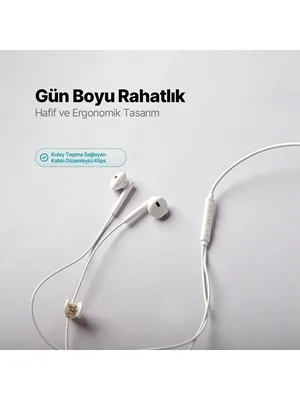 Ttec 2kmm14b Rio 2 Usb-c Kulakiçi Stereo Mikrofonlu Kulaklık Beyaz