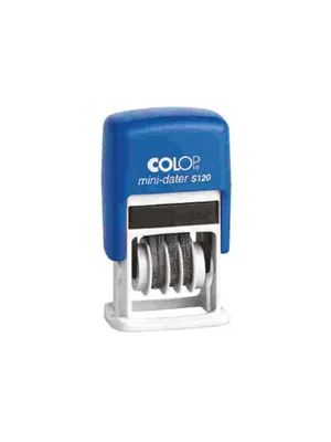 Colop S120-sd Manuel Tarih Kaşesi Rakamlı Mini
