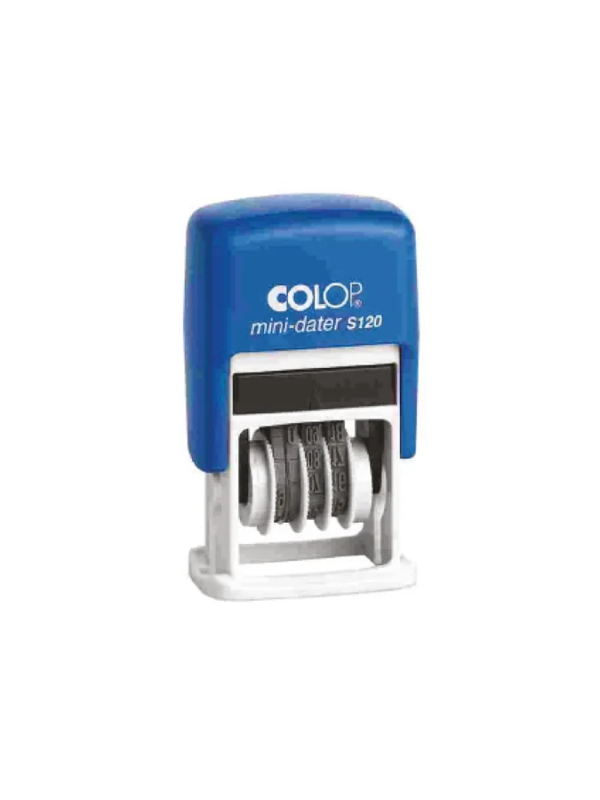 Colop S120-sd Manuel Tarih Kaşesi Rakamlı Mini