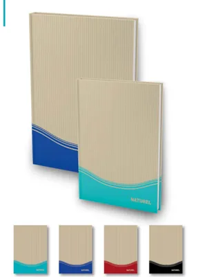 Elma Naturel A4 Sert Kapak Defter Kareli 160 Yp Mbh01-yfv