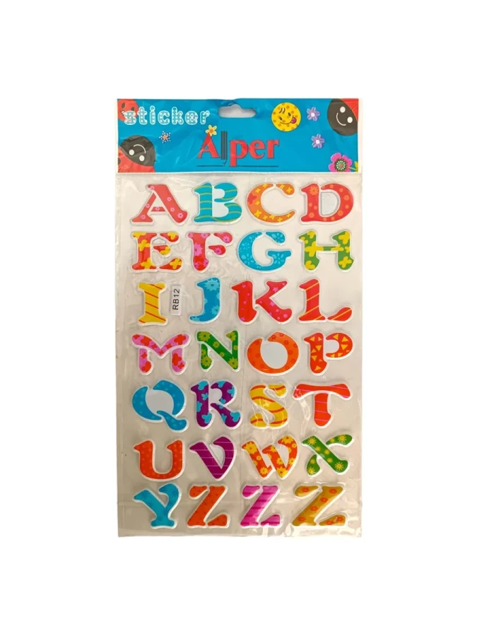 Elif Sticker Harf-rakam 072\231\232