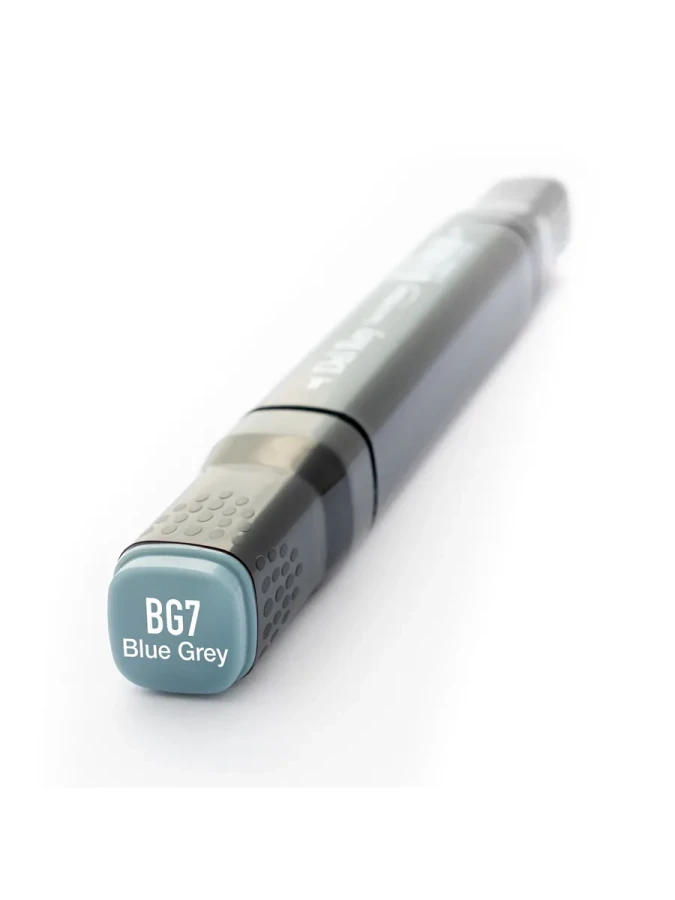 Del Rey Twin Çift Uçlu Marker Kalem Bg7 Blue Grey