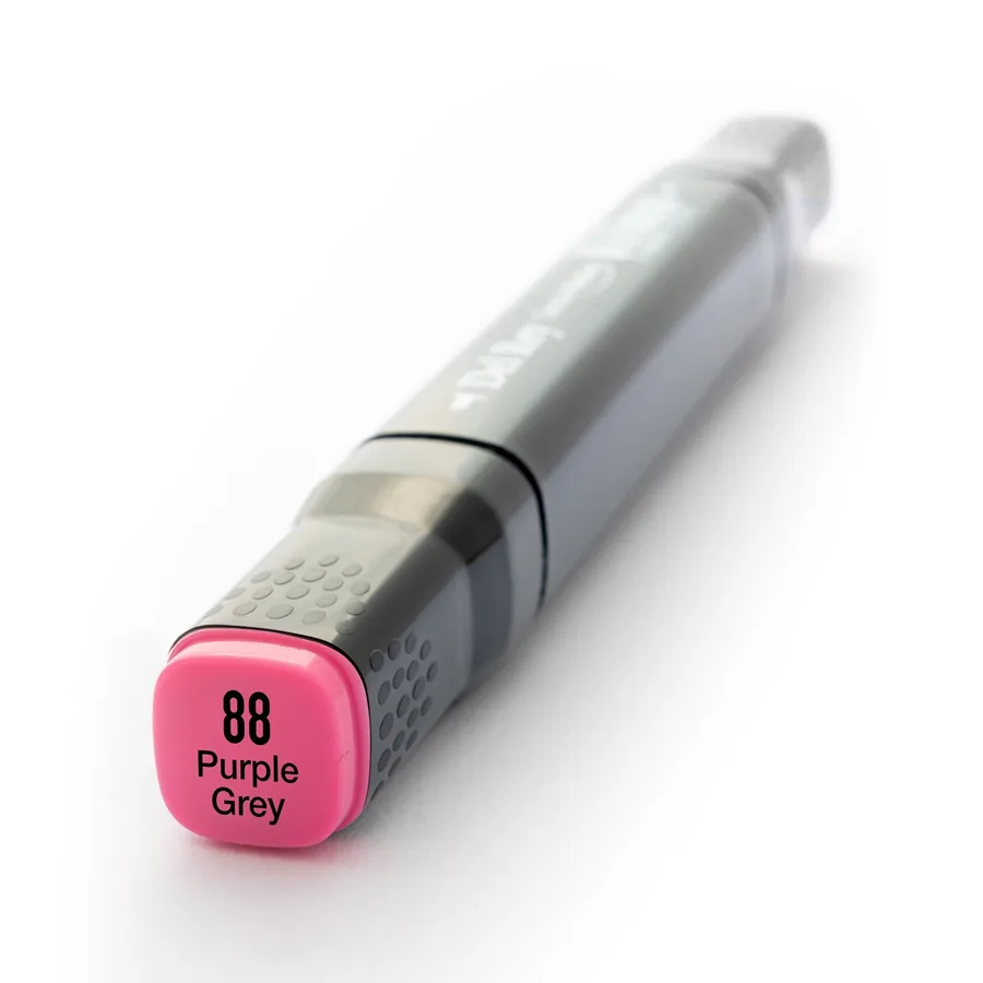 Del Rey Twin Çift Uçlu Marker Kalem P88 Purple Grey
