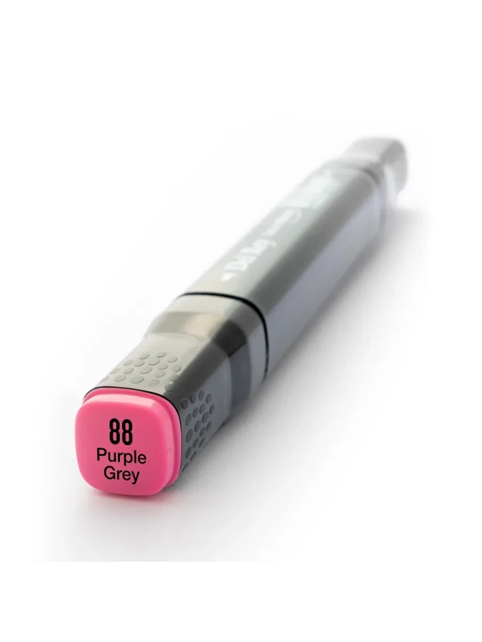 Del Rey Twin Çift Uçlu Marker Kalem P88 Purple Grey