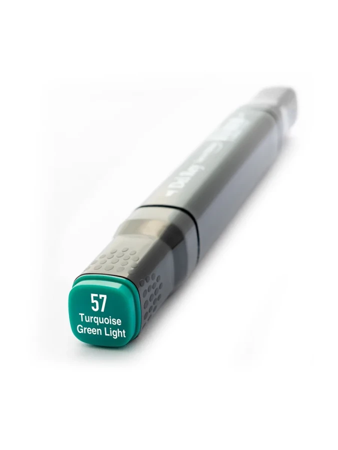 Del Rey Twin Çift Uçlu Marker Kalem Bg57 Turquoise Green Light