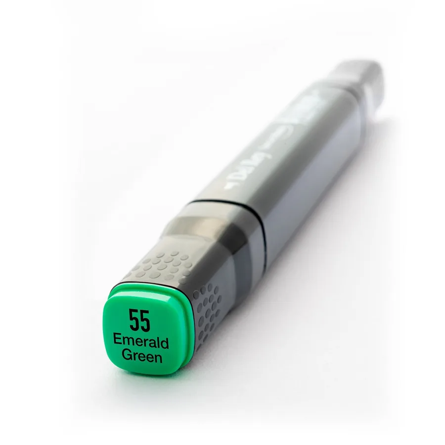 Del Rey Twin Çift Uçlu Marker Kalem G55 Emerald Green