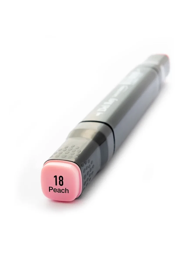 Del Rey Twin Çift Uçlu Marker Kalem R18 Peach