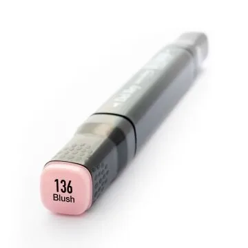 Del Rey Twin Çift Uçlu Marker Kalem R136 Blush