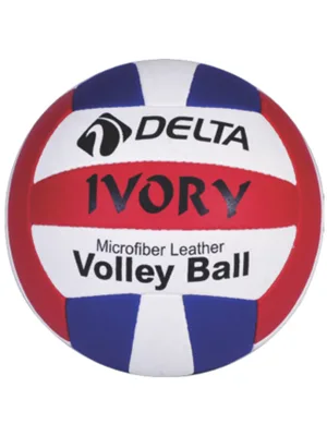 Delta Ivory Voleybol Topu No:5 Kırmızı-beyaz-mavi