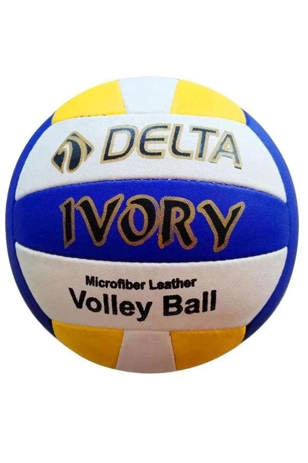Delta Ivory Voleybol Topu No:5 Sarı-beyaz-mavi
