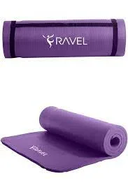Ravel 180x60x1.5 Cm Foam Pilates Minderi - Yoga Matı Mor Vtr704